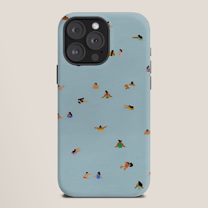 Dusty blue II iPhone Case