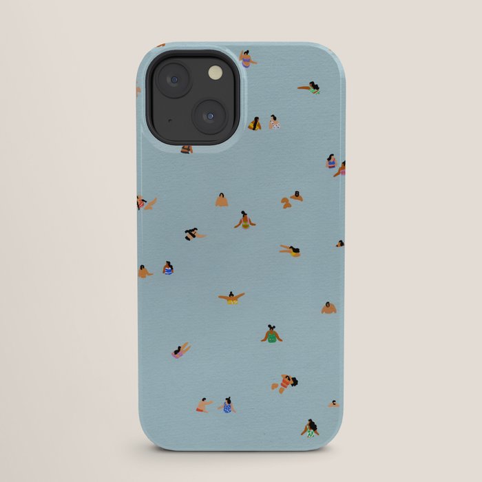 Dusty blue II iPhone Case