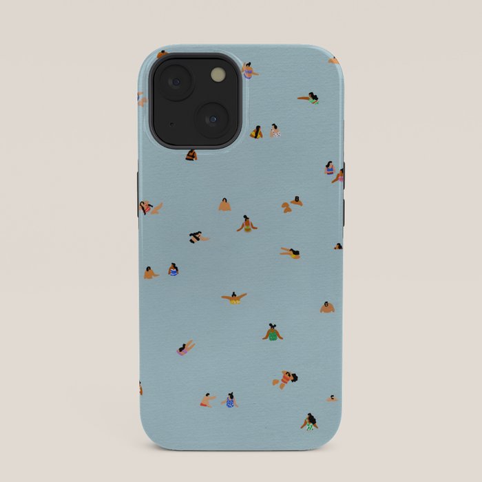 Dusty blue II iPhone Case