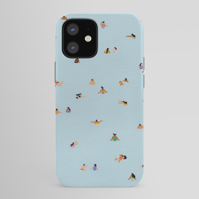 Dusty blue II iPhone Case