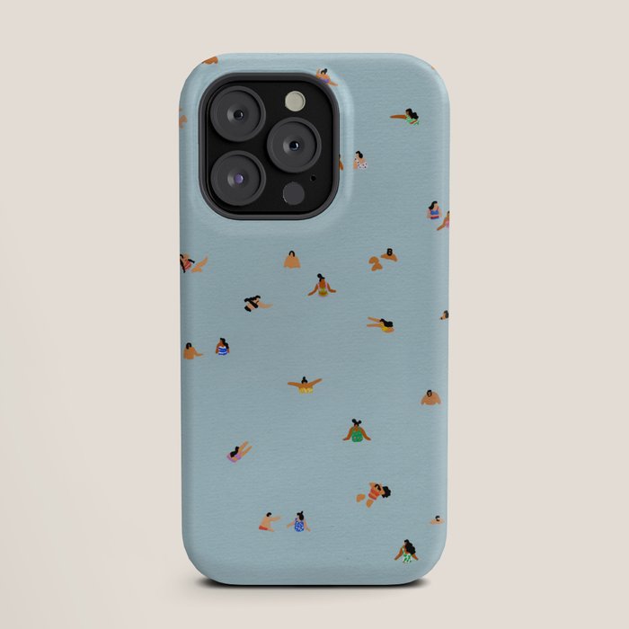 Dusty blue II iPhone Case