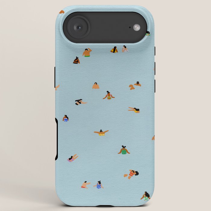 Dusty blue II iPhone Case