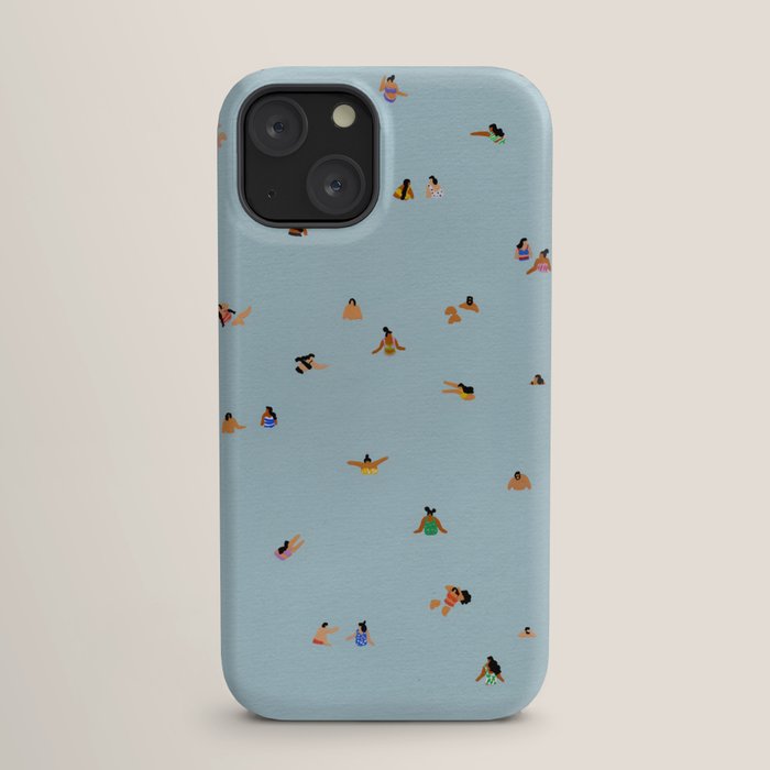 Dusty blue II iPhone Case