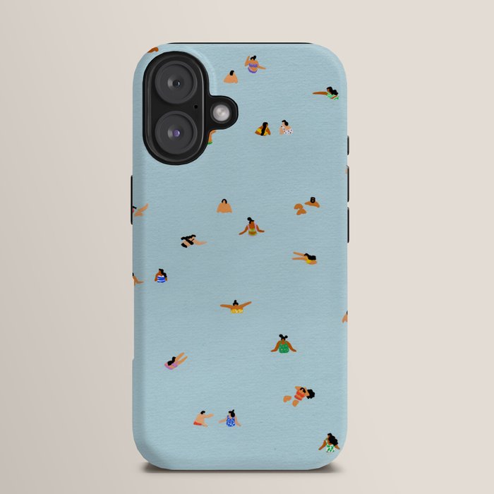 Dusty blue II iPhone Case