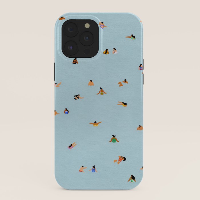 Dusty blue II iPhone Case