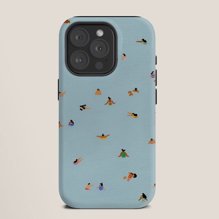 Dusty blue II iPhone Case