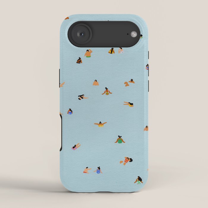 Dusty blue II iPhone Case