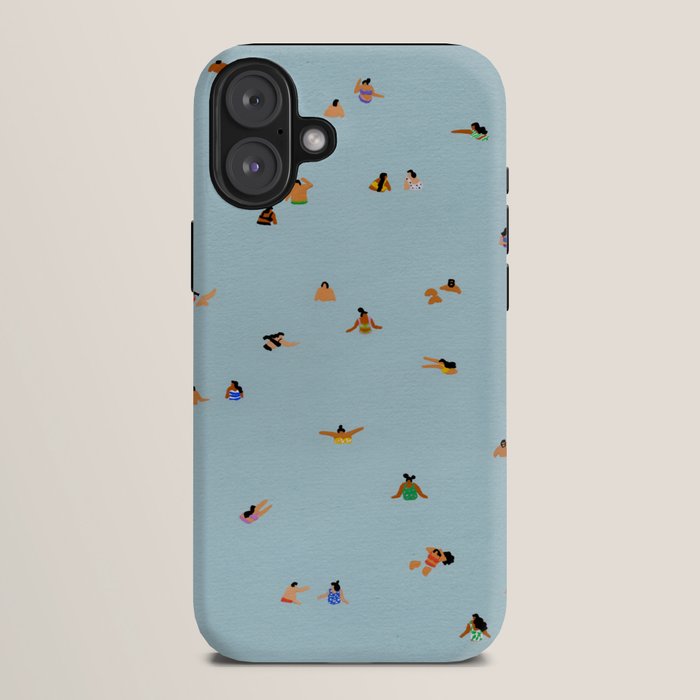 Dusty blue II iPhone Case
