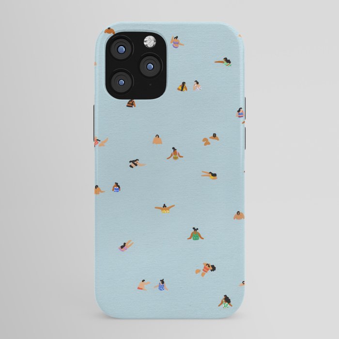Dusty blue II iPhone Case