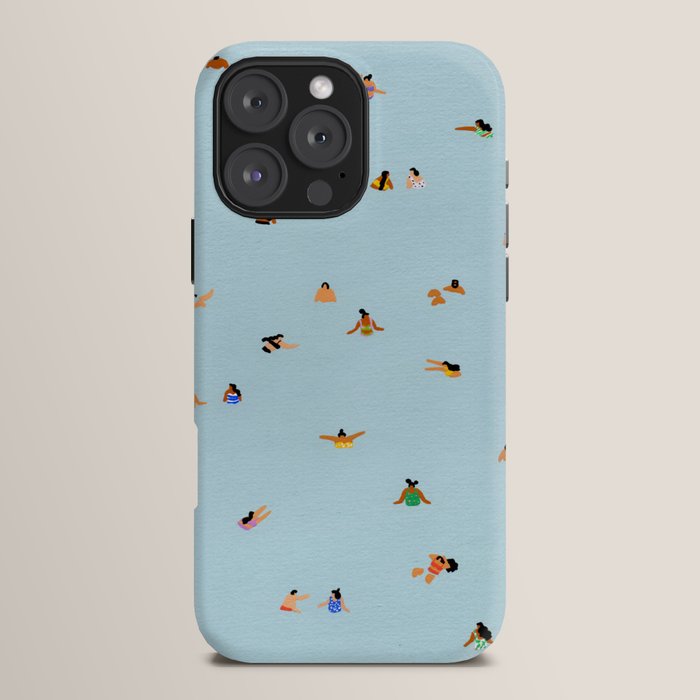 Dusty blue II iPhone Case