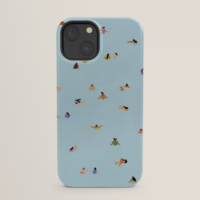 Dusty blue II iPhone Case