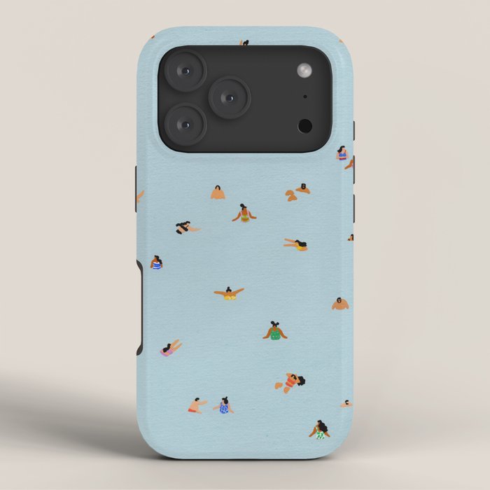 Dusty blue II iPhone Case