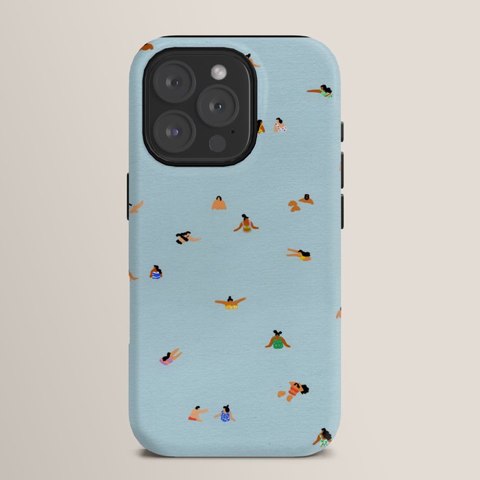 Dusty blue II iPhone Case
