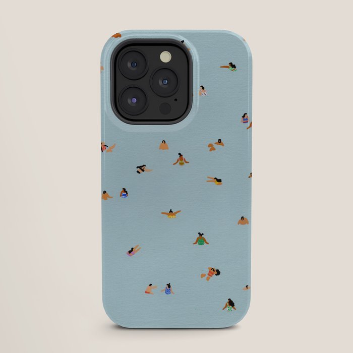 Dusty blue II iPhone Case