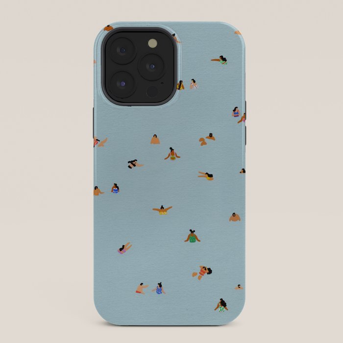 Dusty blue II iPhone Case