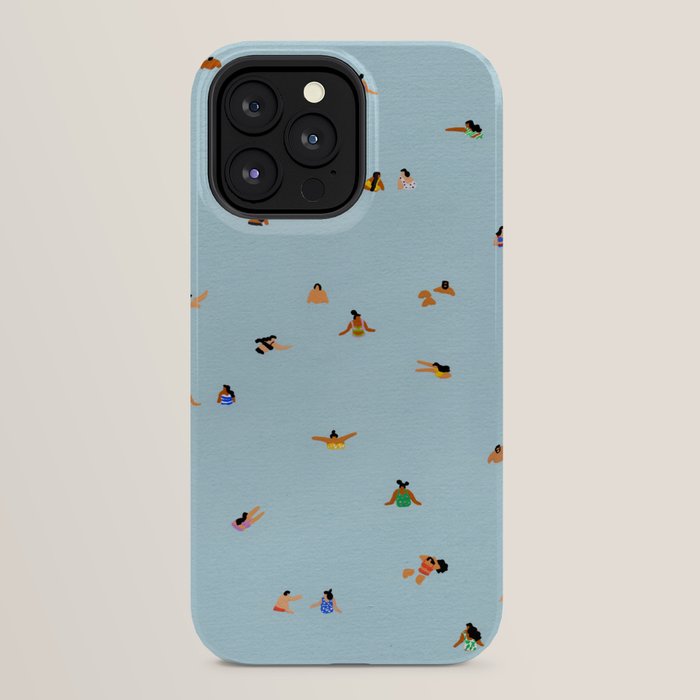 Dusty blue II iPhone Case