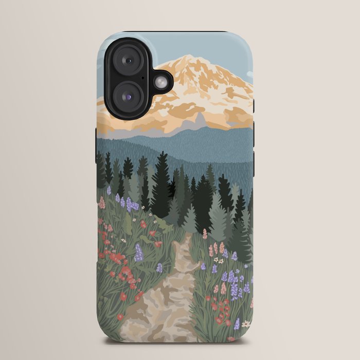 Mount Rainier National Park iPhone Case