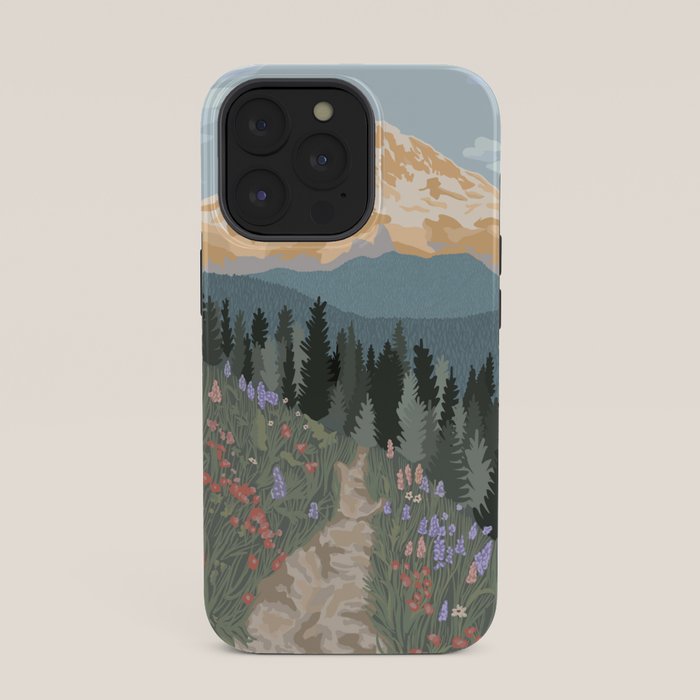Mount Rainier National Park iPhone Case