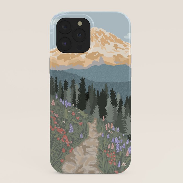 Mount Rainier National Park iPhone Case