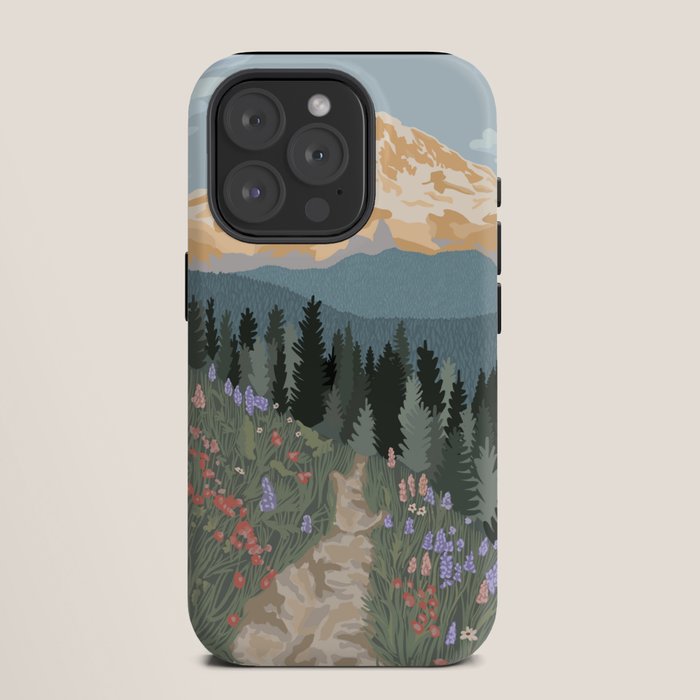 Mount Rainier National Park iPhone Case