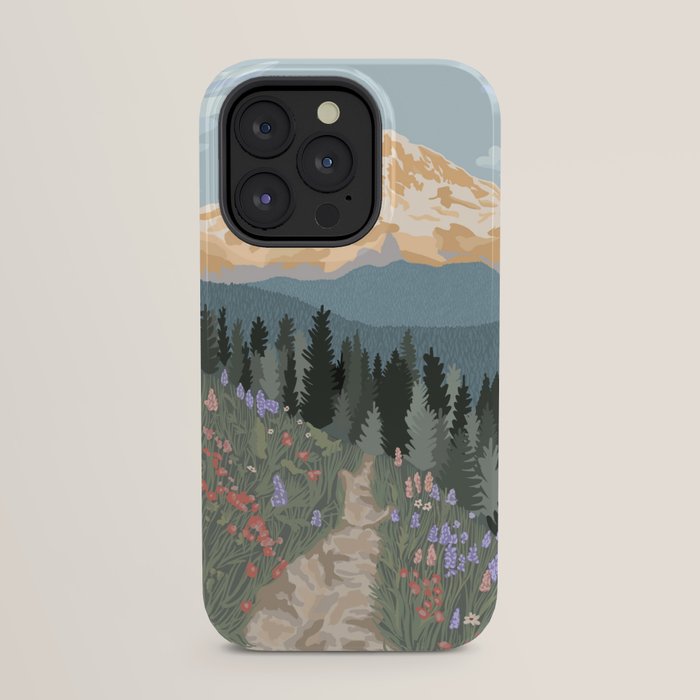 Mount Rainier National Park iPhone Case