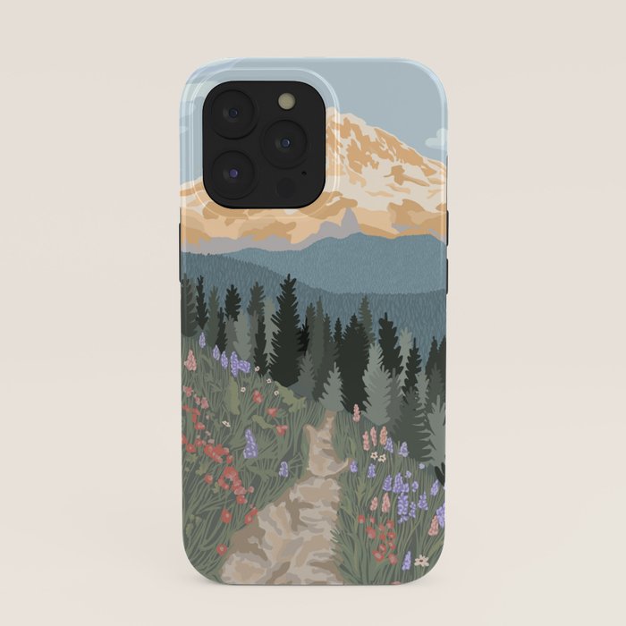 Mount Rainier National Park iPhone Case