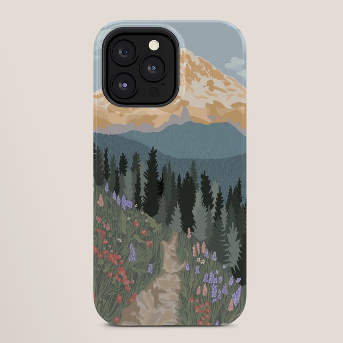 Mount Rainier National Park iPhone Case