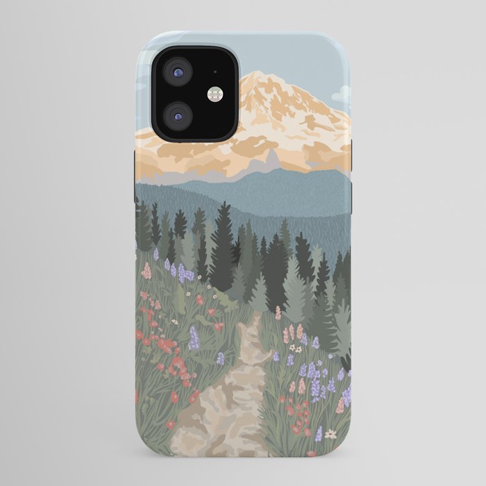 Mount Rainier National Park iPhone Case