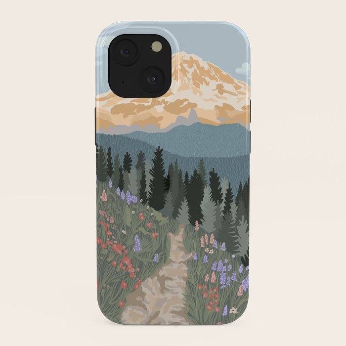 Mount Rainier National Park iPhone Case
