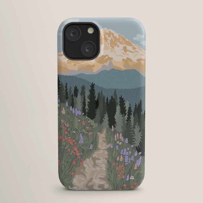 Mount Rainier National Park iPhone Case