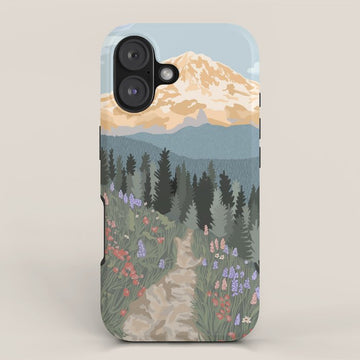 Mount Rainier National Park iPhone Case