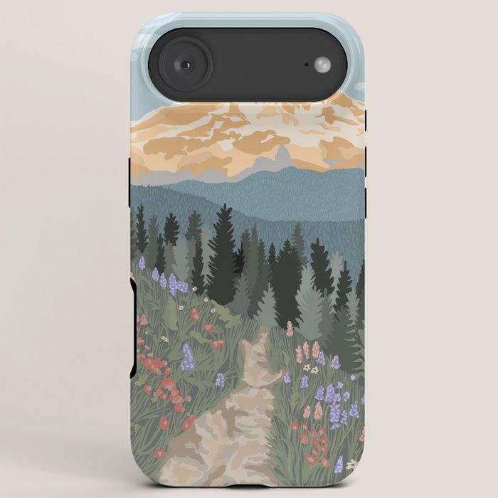 Mount Rainier National Park iPhone Case