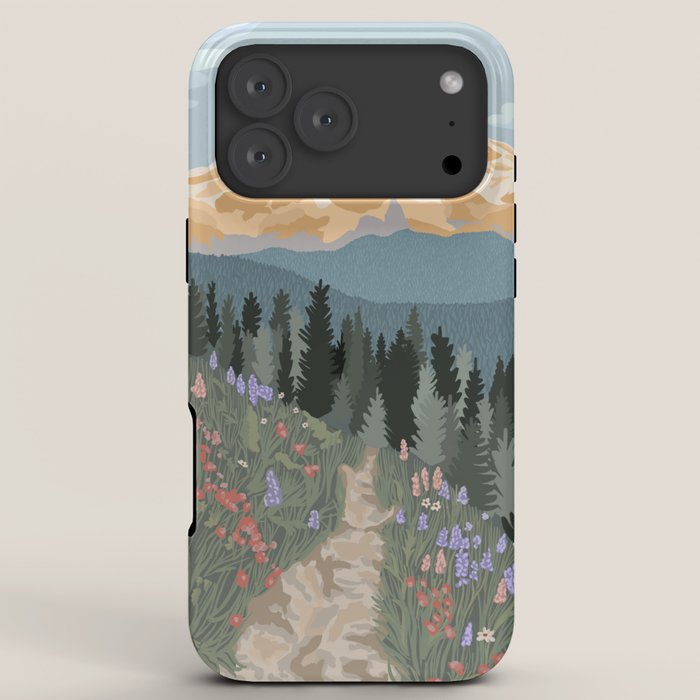 Mount Rainier National Park iPhone Case