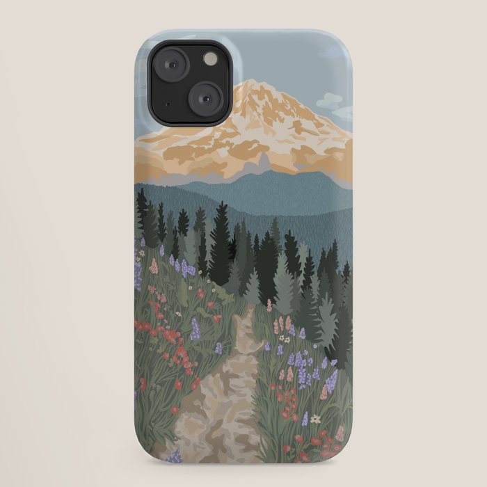 Mount Rainier National Park iPhone Case