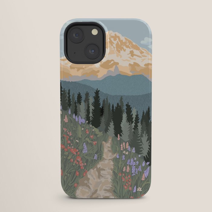 Mount Rainier National Park iPhone Case