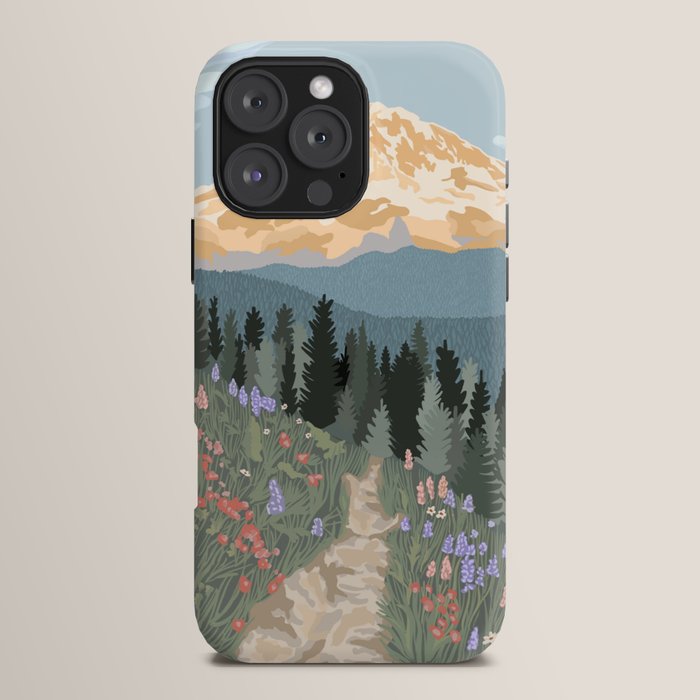 Mount Rainier National Park iPhone Case