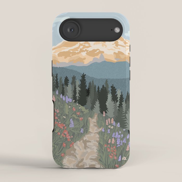 Mount Rainier National Park iPhone Case