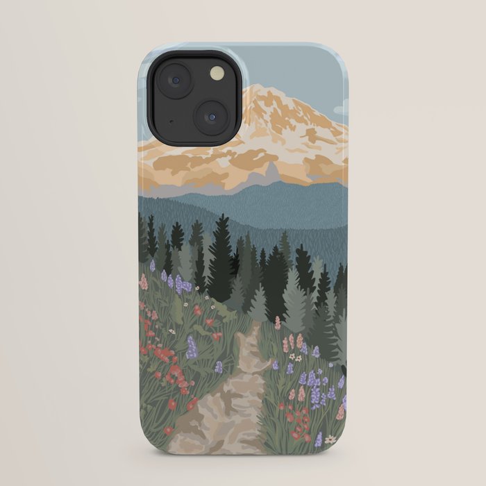 Mount Rainier National Park iPhone Case