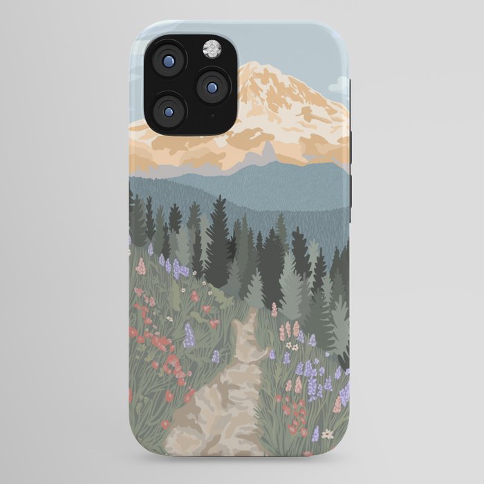 Mount Rainier National Park iPhone Case