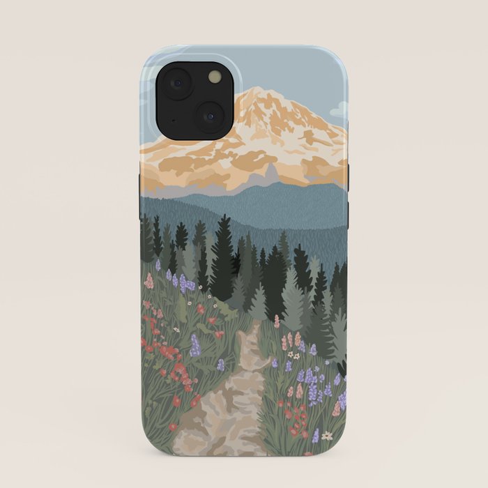 Mount Rainier National Park iPhone Case