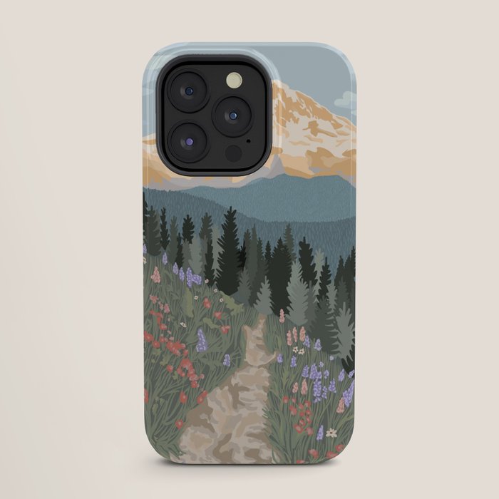 Mount Rainier National Park iPhone Case