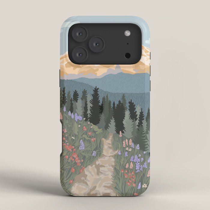 Mount Rainier National Park iPhone Case