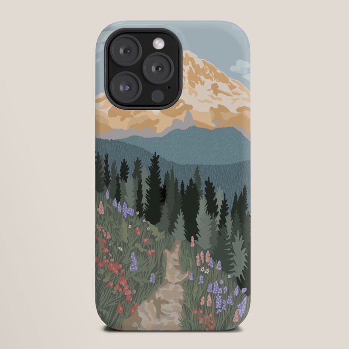 Mount Rainier National Park iPhone Case