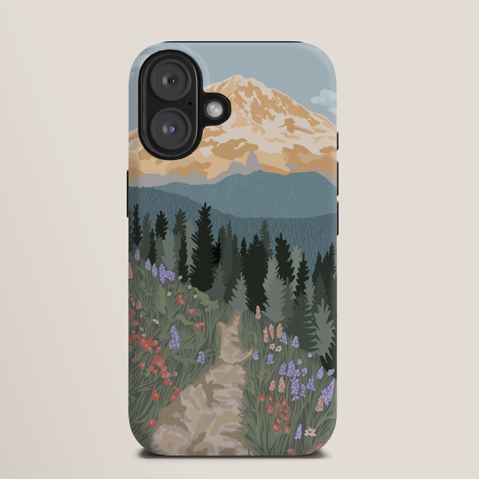 Mount Rainier National Park iPhone Case