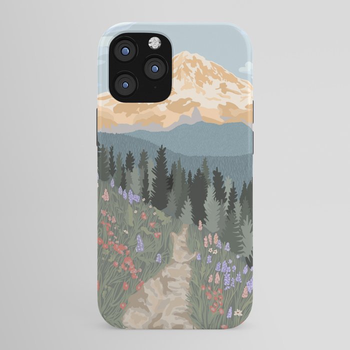 Mount Rainier National Park iPhone Case