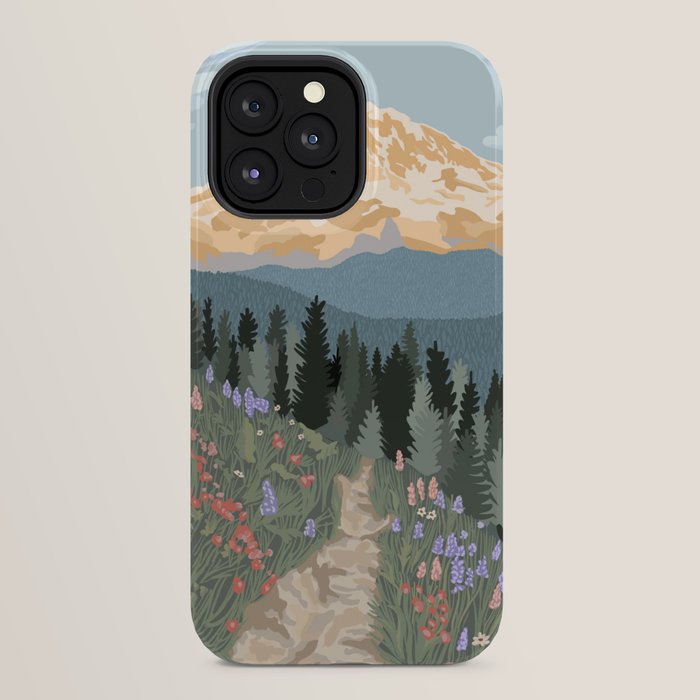 Mount Rainier National Park iPhone Case