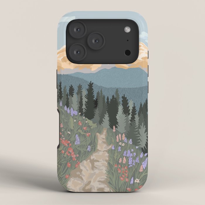 Mount Rainier National Park iPhone Case