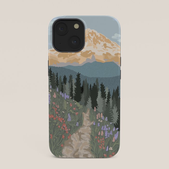 Mount Rainier National Park iPhone Case