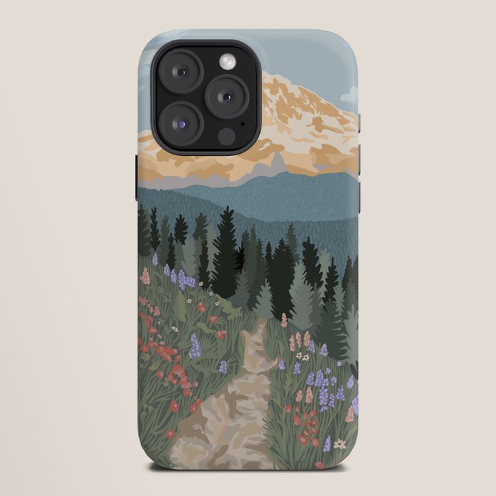 Mount Rainier National Park iPhone Case