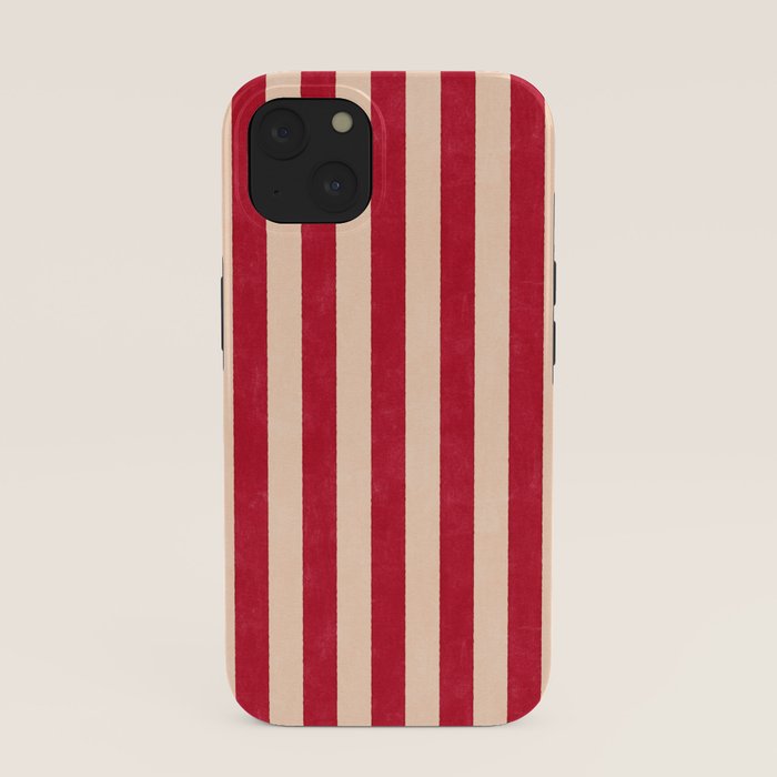 STRIPES 001 L - Tomato iPhone Case